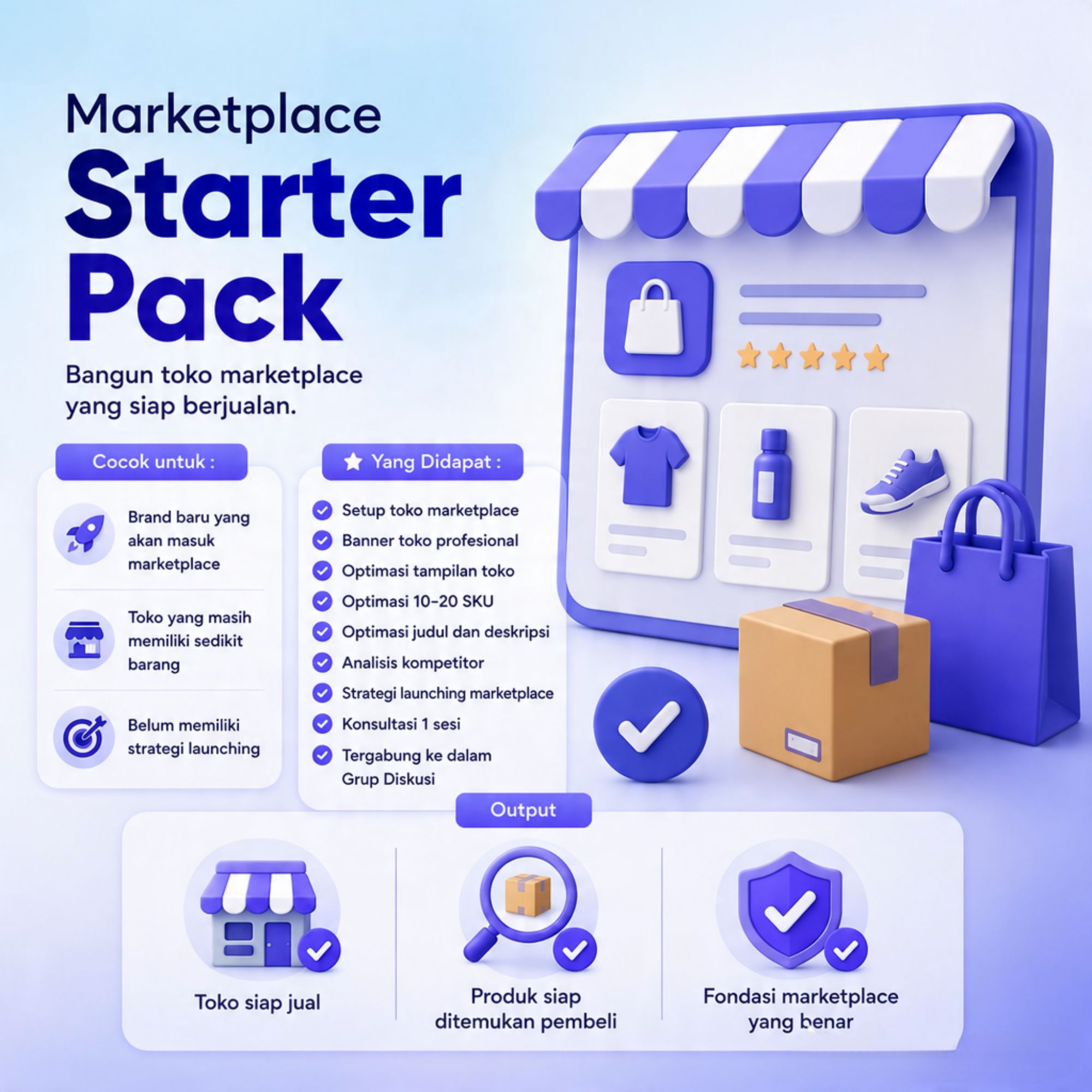 Paket Marketplace Enabler - Starter