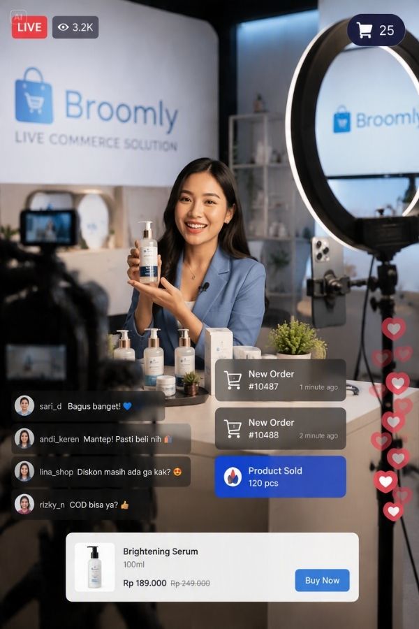 Growvia Labs - Live Commerce
