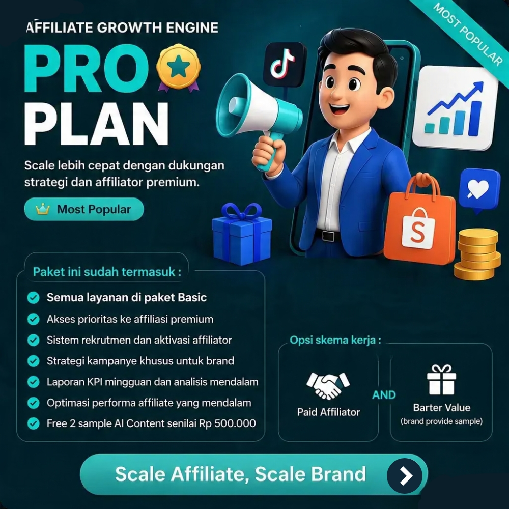 Paket Pro - Affiliate Resources - Growvia Labs - New Version