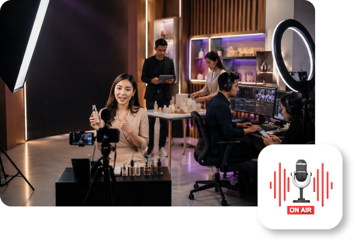 Live Streaming Commerce Marketplace - Growvia Labs