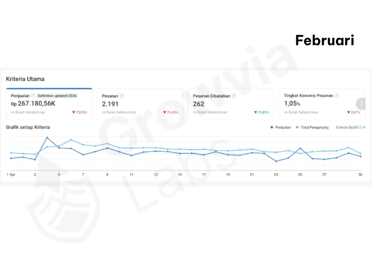 Portofolio - Footwear Brand - Growvia Labs